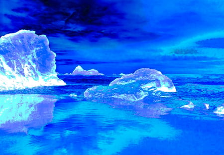THE BLUE WORLD - the blue world